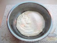 Фото приготовления рецепта: Торт на сгущёнке, со сметанным кремом (на сковороде) - шаг №18