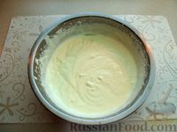 Фото приготовления рецепта: Торт на сгущёнке, со сметанным кремом (на сковороде) - шаг №19