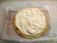 Фото приготовления рецепта: Торт на сгущёнке, со сметанным кремом (на сковороде) - шаг №20