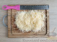 Фото приготовления рецепта: Картофельная запеканка с курицей и помидорами - шаг №9