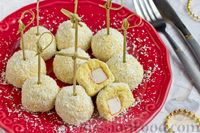 Фото приготовления рецепта: Яично-сырные шарики с начинкой из крабовых палочек - шаг №17