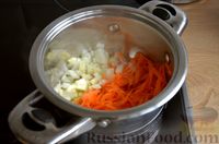 Фото приготовления рецепта: Постная гречка с цветной капустой и грибами - шаг №3
