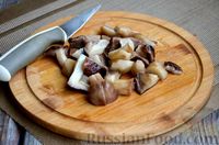 Фото приготовления рецепта: Постная гречка с цветной капустой и грибами - шаг №4