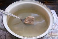 Фото приготовления рецепта: Борщ полтавский с галушками и свиными рёбрышками - шаг №5