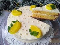 Фото к рецепту: Лимонный торт