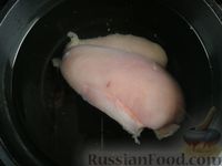 Фото приготовления рецепта: Вареники с картошкой и куриным филе - шаг №2