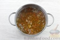 Фото приготовления рецепта: Суп «Харчо» с курицей и картошкой - шаг №10