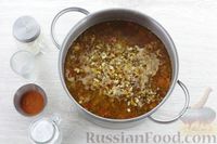 Фото приготовления рецепта: Суп «Харчо» с курицей и картошкой - шаг №11