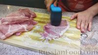 Фото приготовления рецепта: Мясные рулетики с яйцом и луком - шаг №2