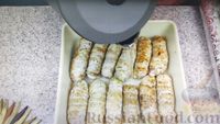 Фото приготовления рецепта: Мясные рулетики с яйцом и луком - шаг №16