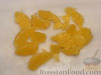 Фото приготовления рецепта: Желе из шампанского с апельсинами и ананасами - шаг №6