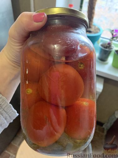 Сладкие маринованные помидоры с чесноком | Волшебная Eда.ру