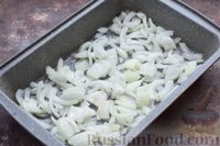 Фото приготовления рецепта: Рыба, запечённая с рисом, помидорами и сыром - шаг №7