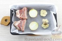 Фото приготовления рецепта: Харчо со свиными рёбрышками и мясным фаршем - шаг №2