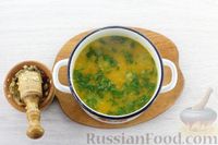 Фото приготовления рецепта: Суп из фасоли с овощами и рисом - шаг №12