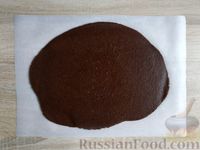 Фото приготовления рецепта: Шоколадное песочное печенье "Ёлочки" - шаг №10