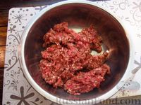 Фото приготовления рецепта: Мясные тефтели с булгуром в овощном соусе (на сковороде) - шаг №4
