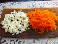 Фото приготовления рецепта: Мясные тефтели с булгуром в овощном соусе (на сковороде) - шаг №9