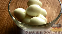 Фото приготовления рецепта: Закуска из печени с перепелиными яйцами - шаг №6