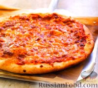 Фото к рецепту: Классическая сырная пицца