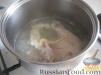 Фото приготовления рецепта: Салат «Обжорка» с курицей - шаг №3