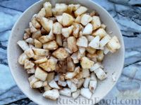 Фото приготовления рецепта: Пшенично-ржаные колядки с яблоками и с начинкой из тыквы и брынзы - шаг №9