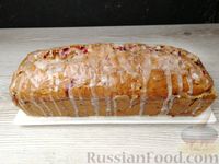 Фото приготовления рецепта: Рождественский тыквенный кекс с орехами, клюквой и апельсинами - шаг №23