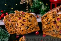 Фото приготовления рецепта: Рождественский тыквенный кекс с орехами, клюквой и апельсинами - шаг №25