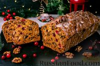 Фото приготовления рецепта: Рождественский тыквенный кекс с орехами, клюквой и апельсинами - шаг №24