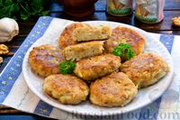 Фото приготовления рецепта: Картофельные котлеты с грецкими орехами и кабачками - шаг №14