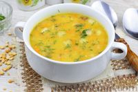Фото к рецепту: Гороховый суп с беконом