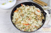 Фото приготовления рецепта: Рис со свининой и овощами (в сковороде) - шаг №10