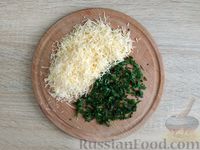 Фото приготовления рецепта: Макароны с курицей и грибами в сливочном соусе (на сковороде) - шаг №13