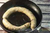 Фото приготовления рецепта: Домашняя колбаса из рубленого мяса и сала - шаг №10