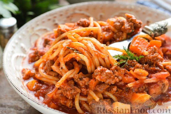 Спагетти «Болоньезе»