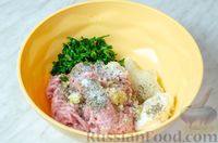 Фото приготовления рецепта: Картошка с мясным фаршем и плавленым сыром (в духовке) - шаг №4