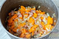 Фото приготовления рецепта: Бограч с телятиной и свиными рёбрами - шаг №8