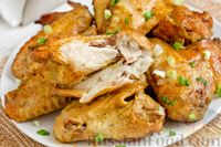 Фото приготовления рецепта: Куриные крылышки, запечённые в пакете - шаг №9