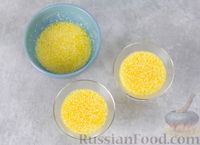 Фото приготовления рецепта: Апельсиновое желе с кокосовой стружкой - шаг №6