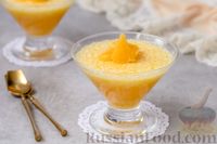 Фото приготовления рецепта: Апельсиновое желе с кокосовой стружкой - шаг №9