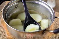Фото приготовления рецепта: Рулетики из лаваша с картофелем и ветчиной (на сковороде) - шаг №2