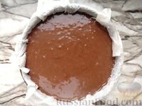 Фото приготовления рецепта: Пирог-торт "Баунти" с кокосовым заварным кремом и шоколадной глазурью - шаг №20
