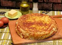 Фото приготовления рецепта: Пирог из лаваша с творогом и сыром (на сковороде) - шаг №16