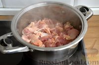 Фото приготовления рецепта: Жаркое из картошки и курицы, с брюссельской капустой - шаг №6