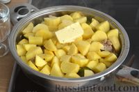Фото приготовления рецепта: Жаркое из картошки и курицы, с брюссельской капустой - шаг №12