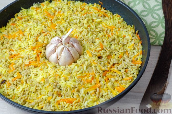 Как приготовить рис с фаршем на сковороде: лучший рецепт и секреты