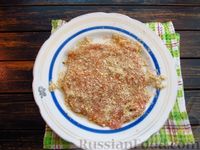 Фото приготовления рецепта: Шницель из свинины, запечённый с томатной сальсой и моцареллой - шаг №14
