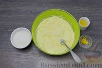 Фото приготовления рецепта: Сдобные булочки-спиральки с лимонной творожной начинкой - шаг №12
