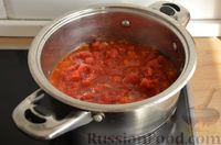 Фото приготовления рецепта: Пряный томатный суп-пюре на курином бульоне - шаг №6