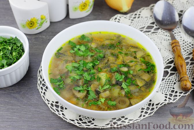 Рецепт супа с грибами и беконом: приготовление вкусного блюда